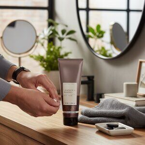 Bath and body works Leather Brandy Body cream With Shea Butter For men